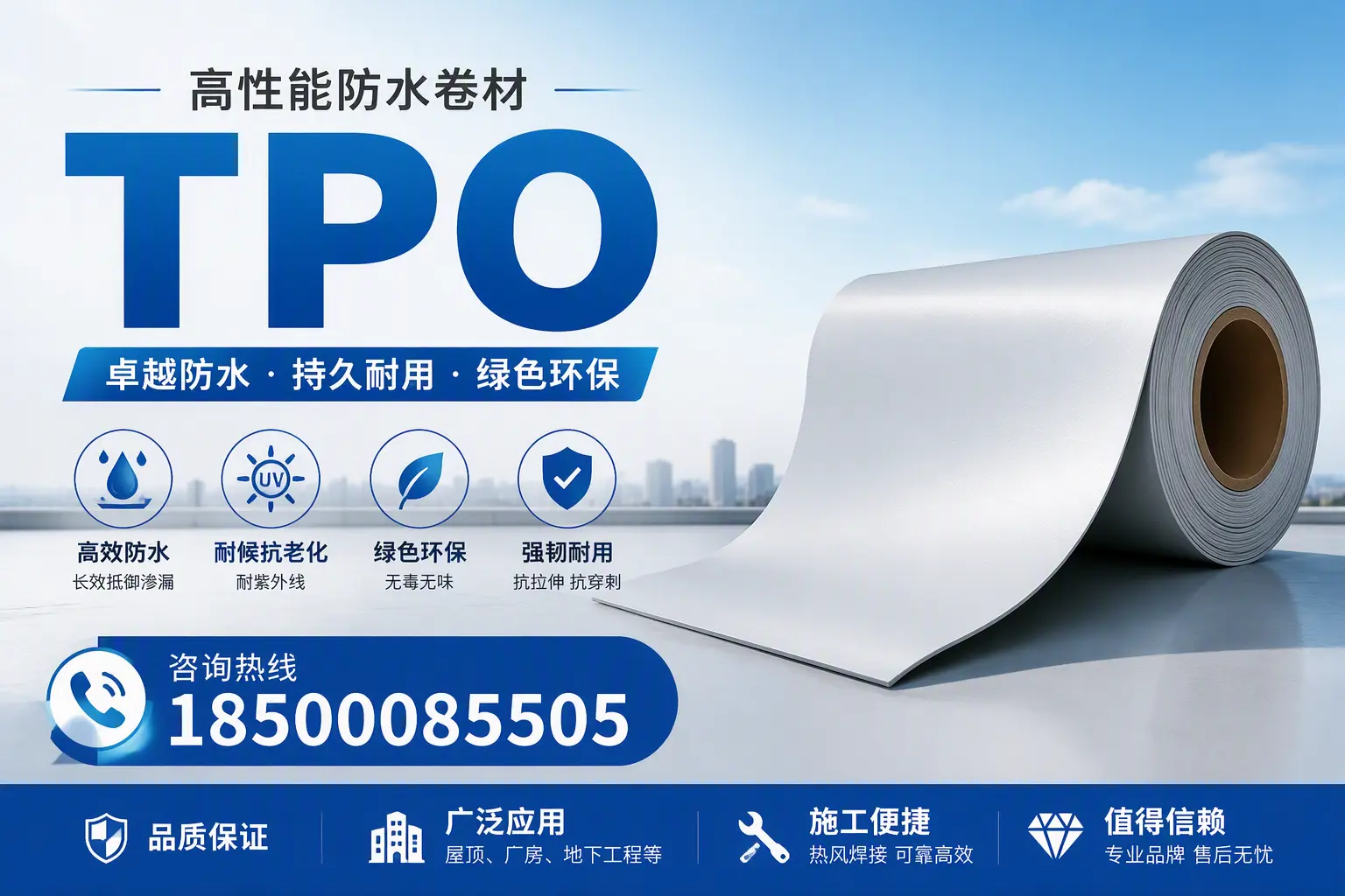 TPO材料的环保特性及其在南通的应用